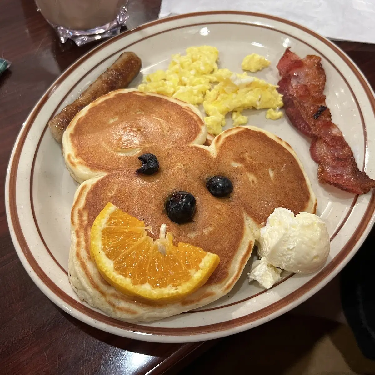 Happy Face Pancake Combo