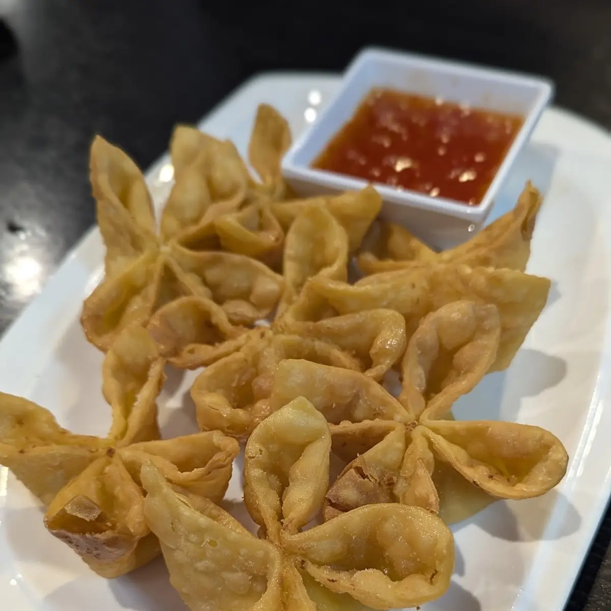 Fried Cream Cheese Wonton Hoành Thánh Chiên