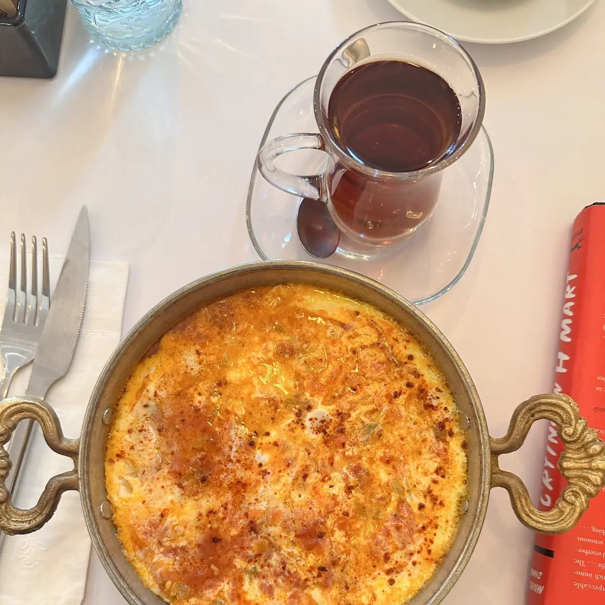 Menemen Eggs Scrambled with Tomatoes