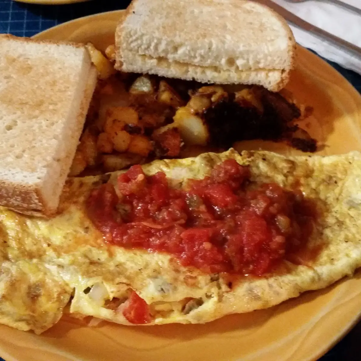 Chili Cheese Omelette