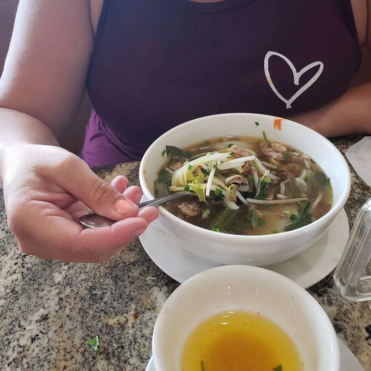 Keto BBQ Pork Pho