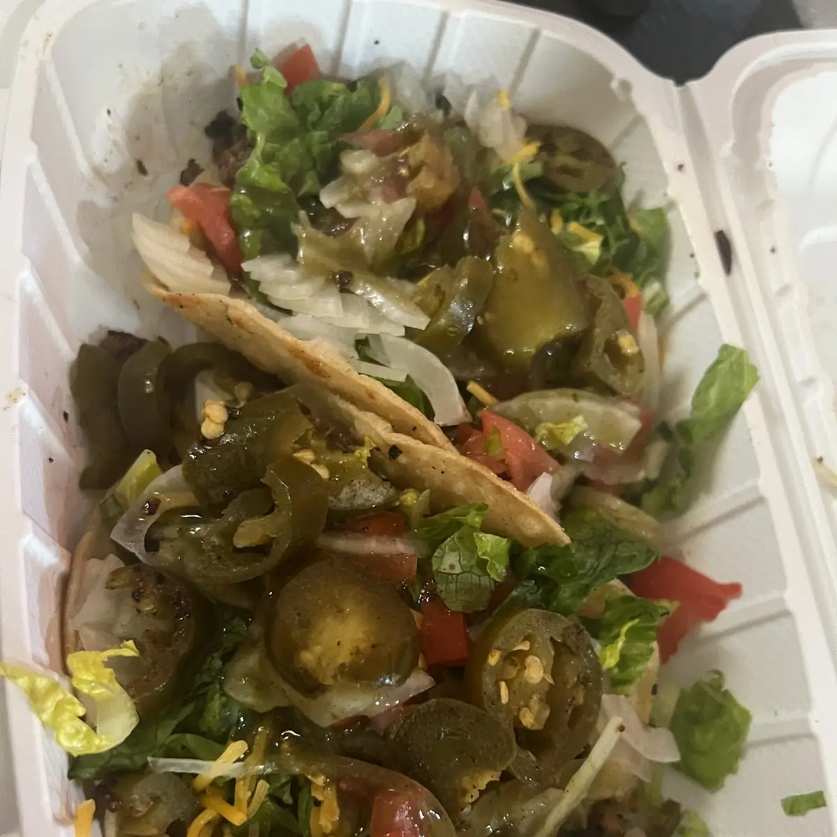 Tacos with Jalapeños