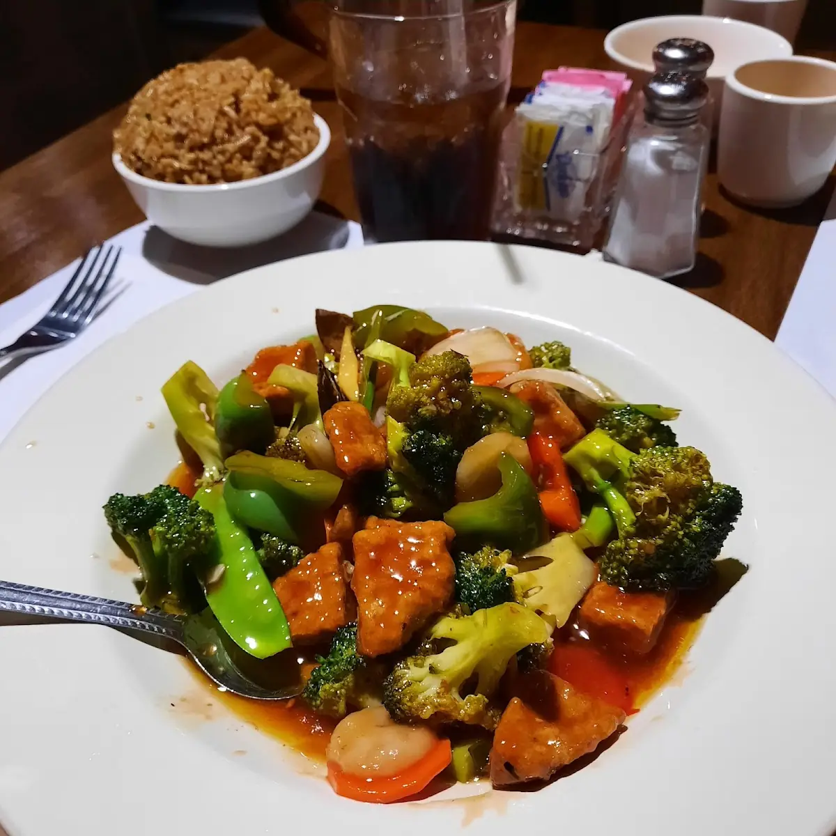 Vegetarian Orange Chicken