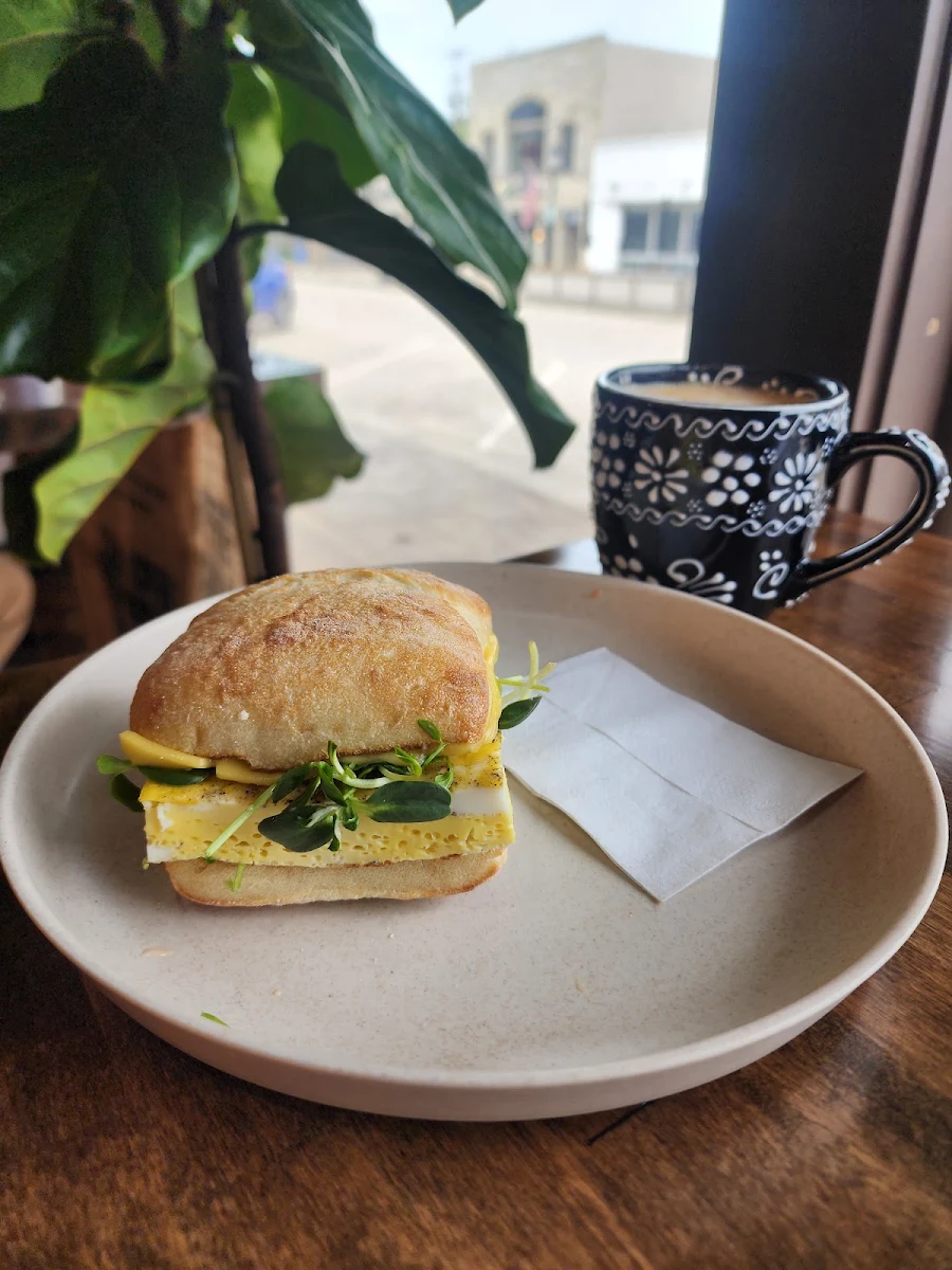 Breakfast Sandwich Latte