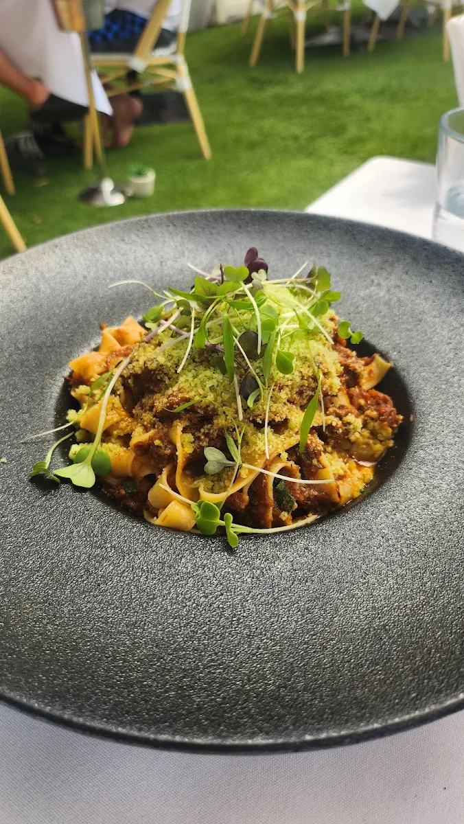 Beef Cheek Pappardelle, Bella Venezia Restaurant Mooloolaba