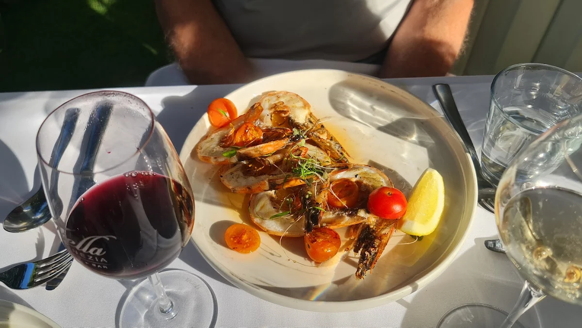 Prawns, Bella Venezia Restaurant Mooloolaba