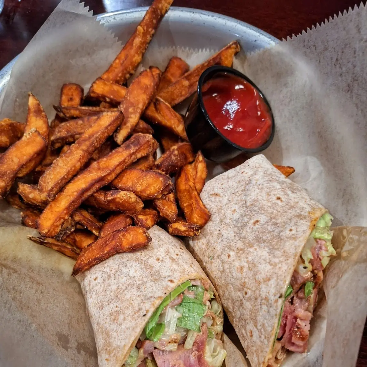 Tuna Caesar Wrap