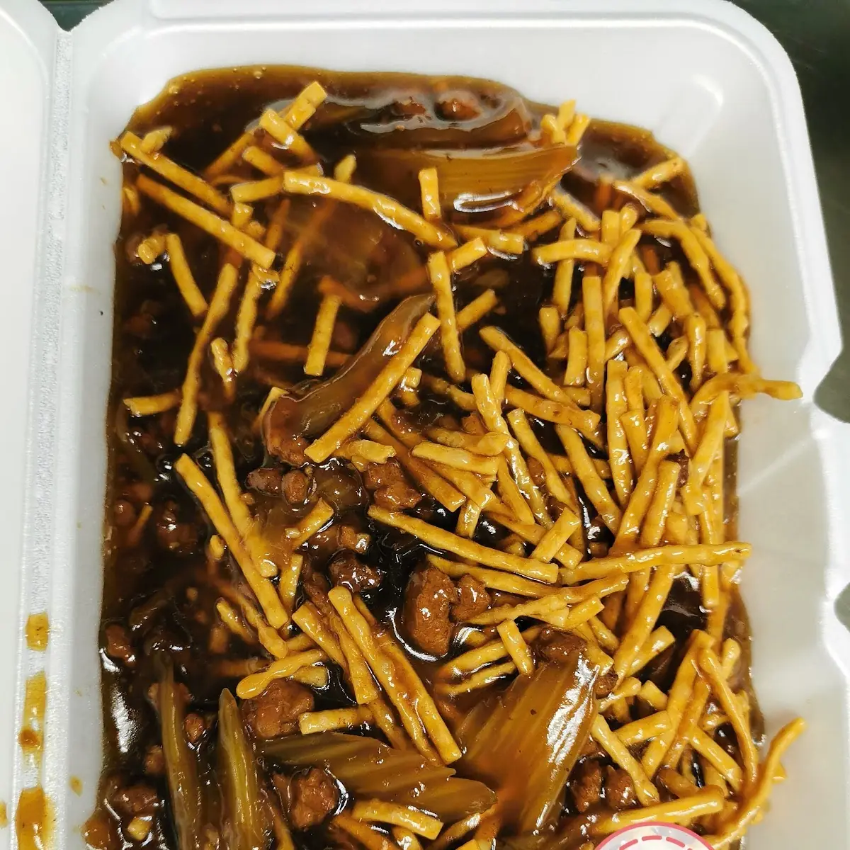 French Fries Beef Teriyaki