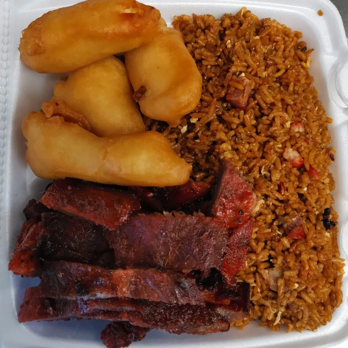 Pork Fried Rice Chicken Wing