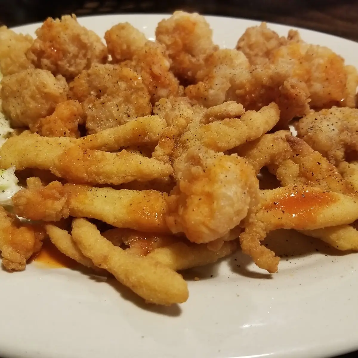 Fried Shrimp and Clam Strips