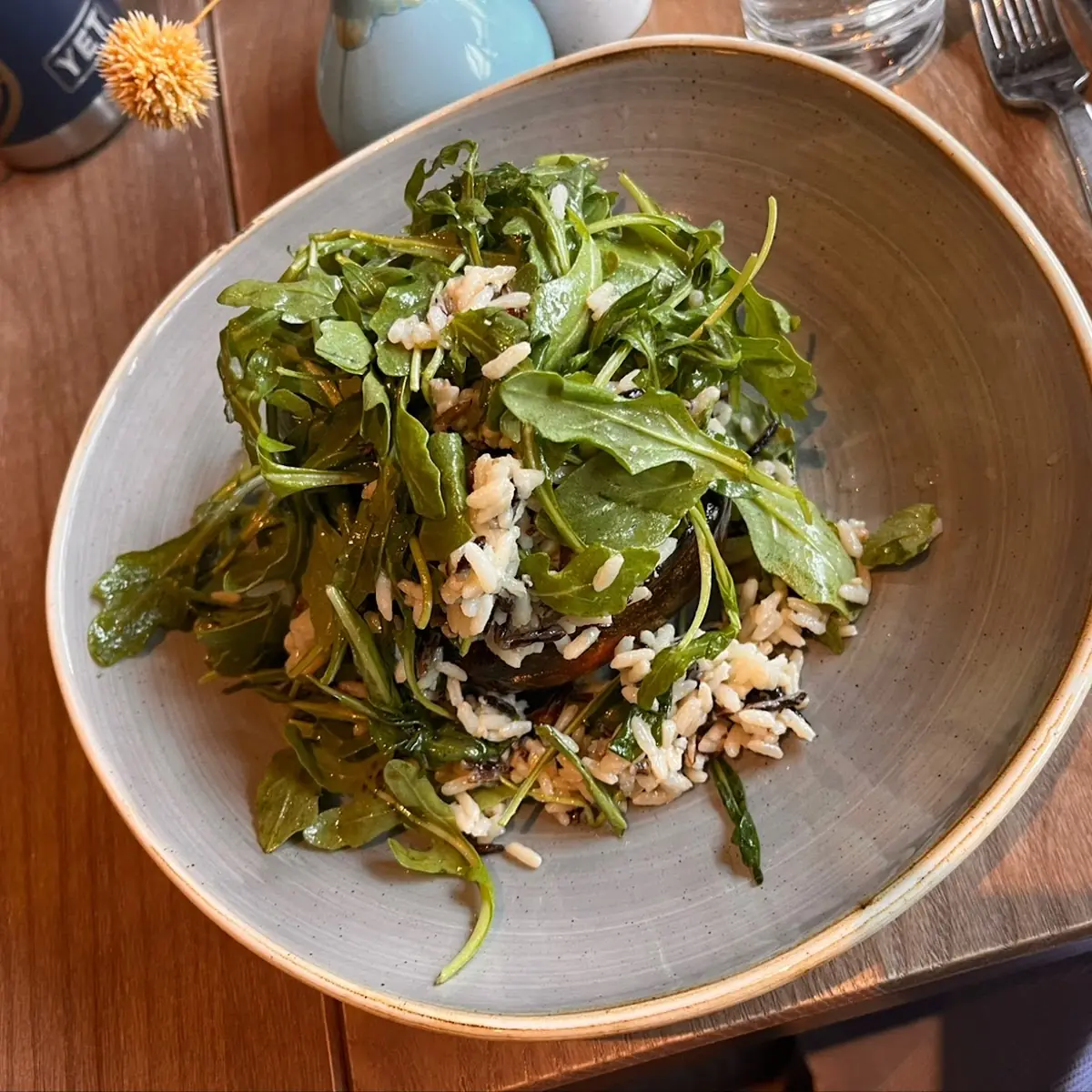 Wild Rice and Greens