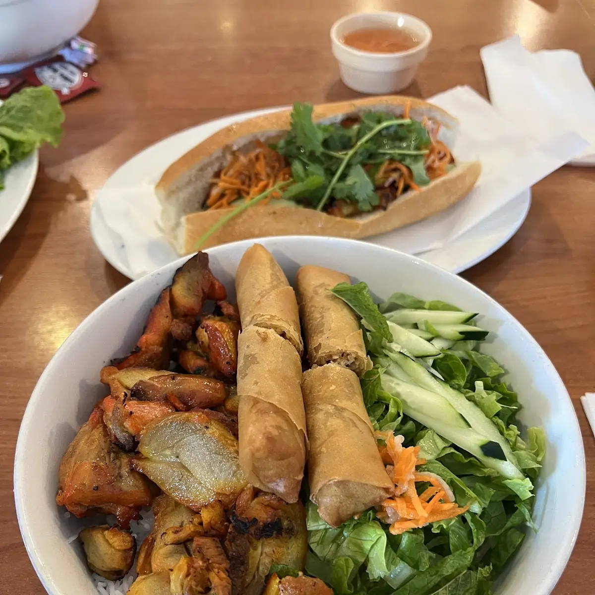 Grilled Pork and Egg Roll Vermicelli