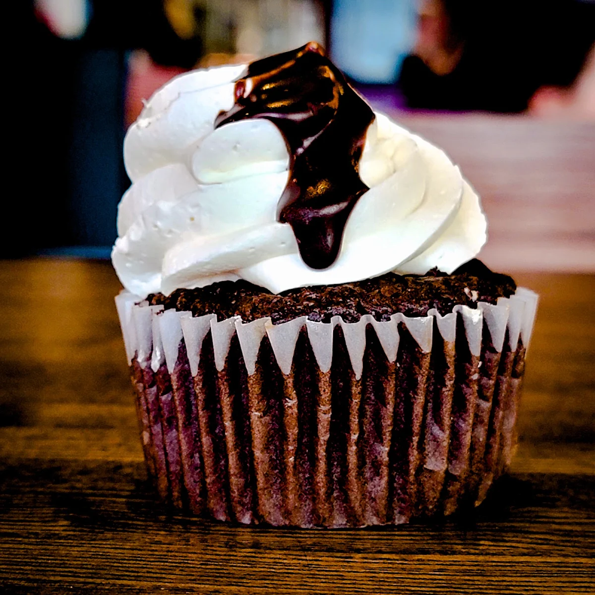 Bourbon Chocolate Cupcake