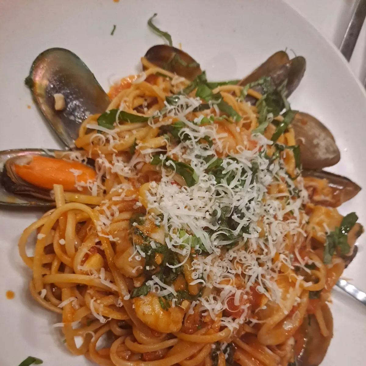 Seafood Linguine