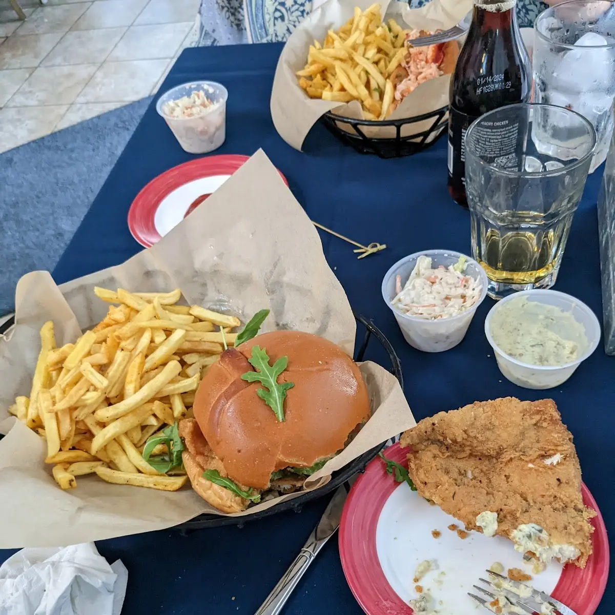 Fish Sandwich Cajun