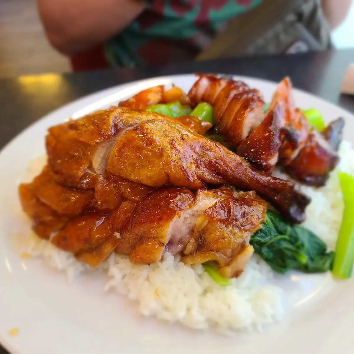 Char Siu & Roast Duck on Rice
