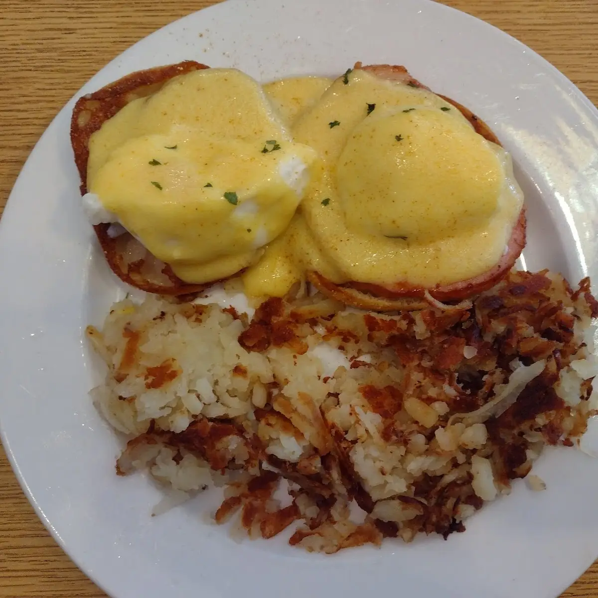 Ham Steak & Eggs