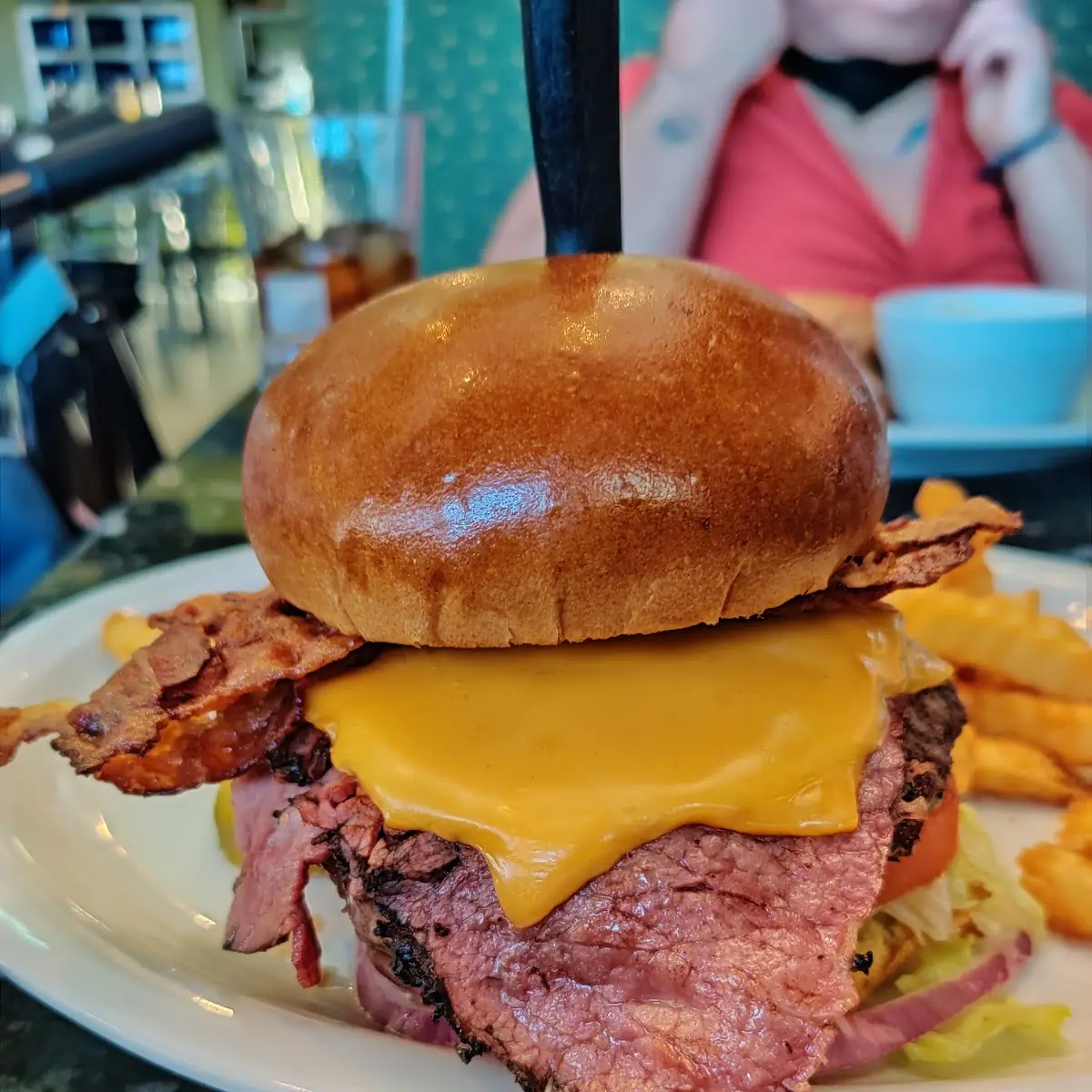 Pastrami Bacon Burger