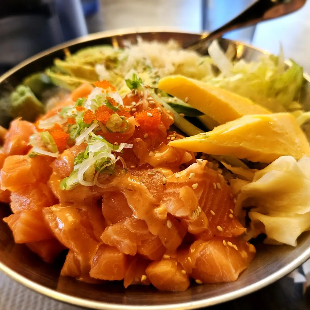 Salmon Rice Bowl