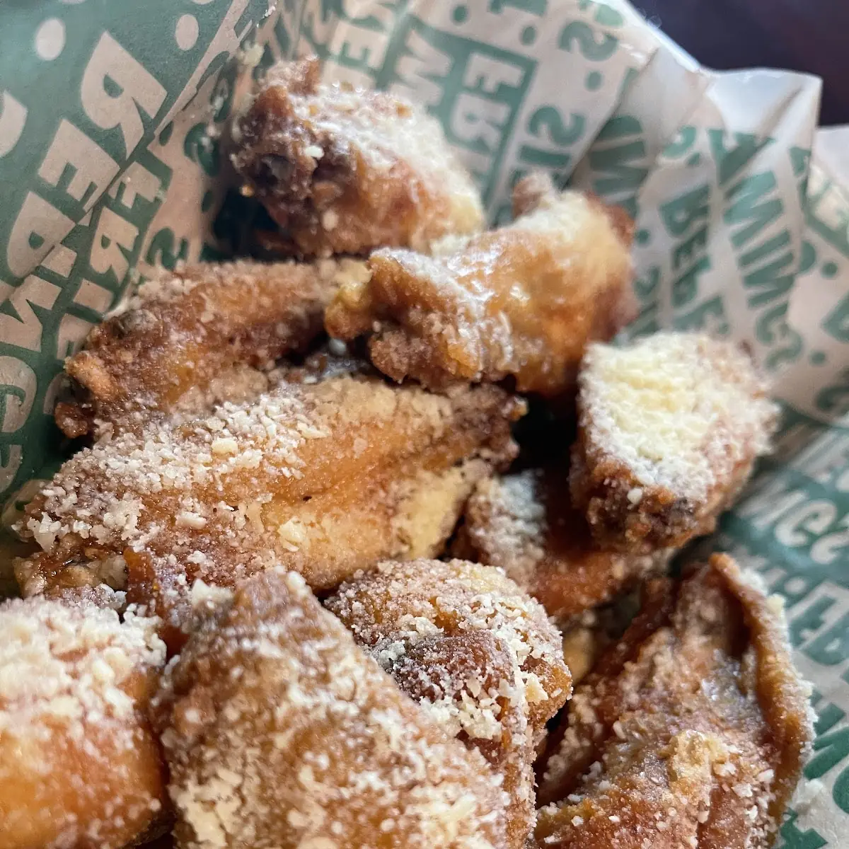 Garlic Parmesan Wings