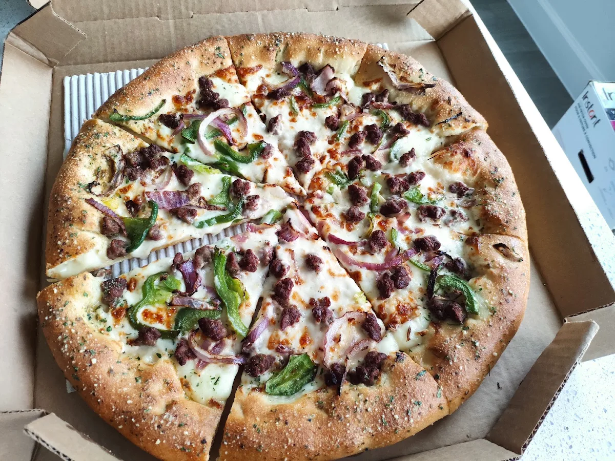 Custom Pizza Stuffed Crust