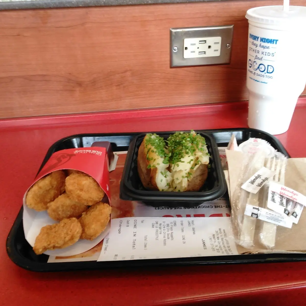 Ten Piece Chicken Nugget Combo
