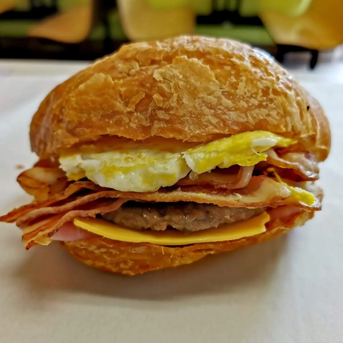 Breakfast Sandwich Croissant