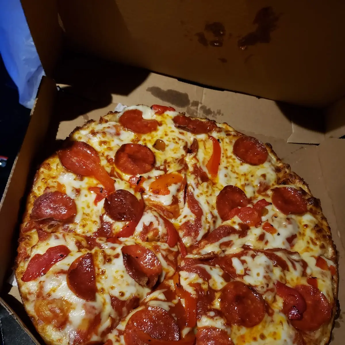 Hand Tossed Pepperoni Pizza