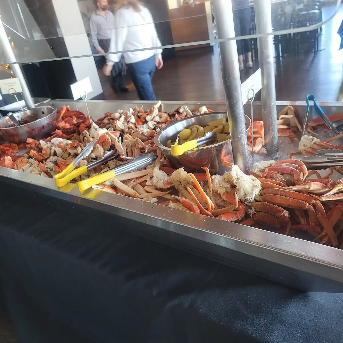 Crab Legs and Stone Crab