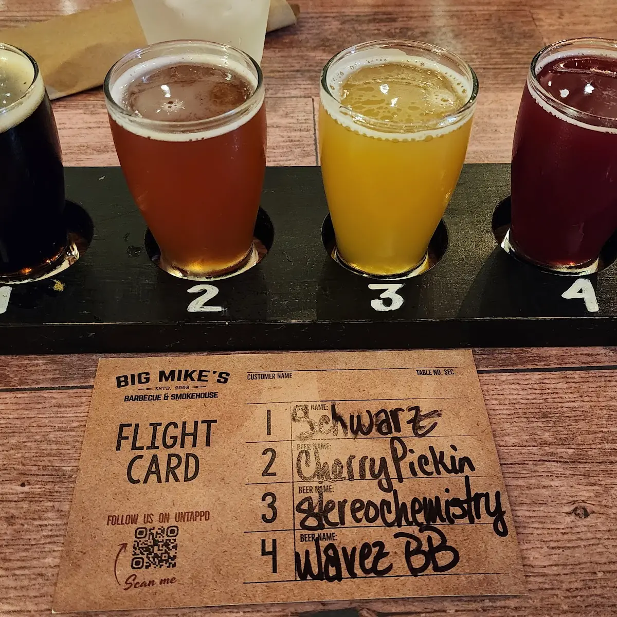 Beer Flight