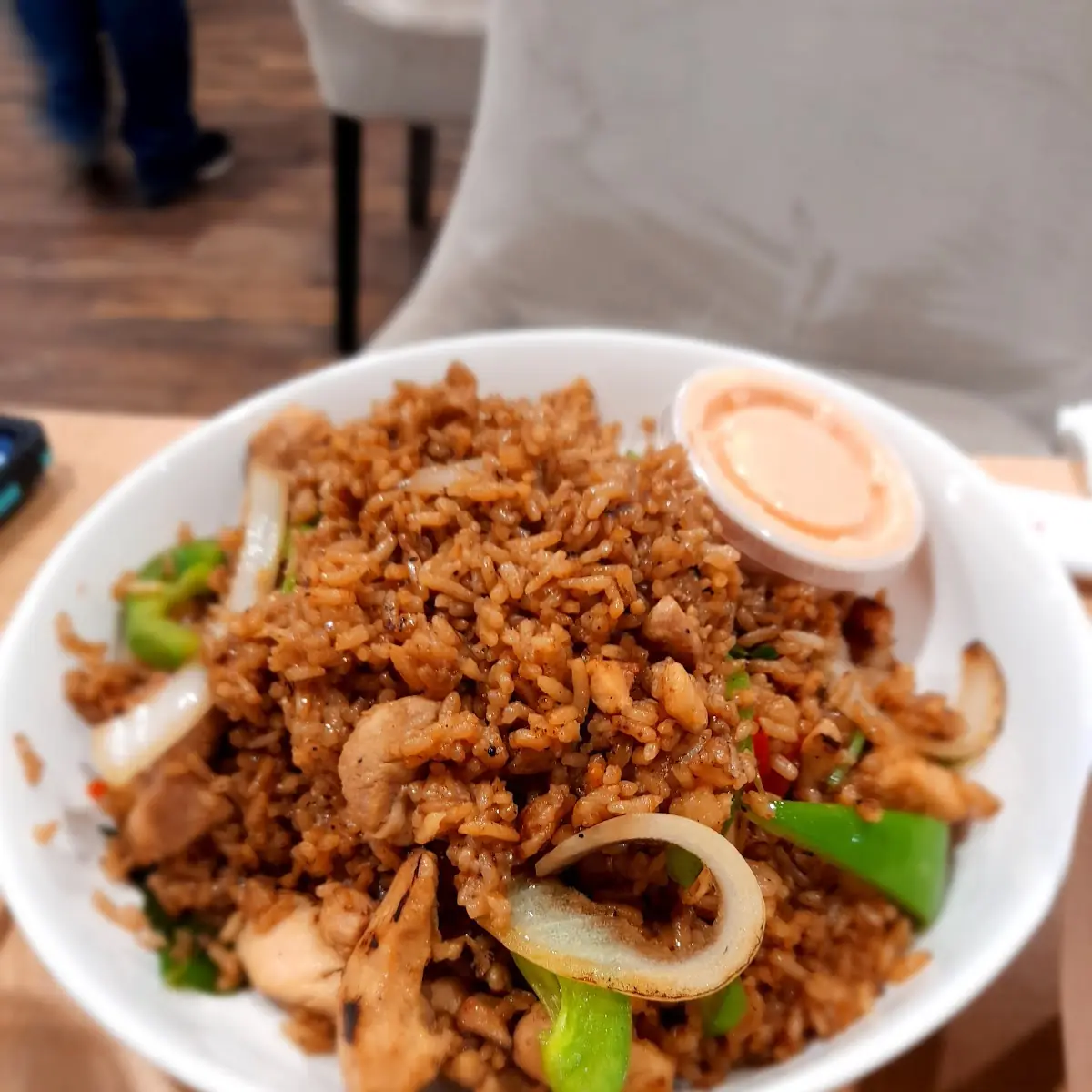 Chicken Basil Fried Rice
