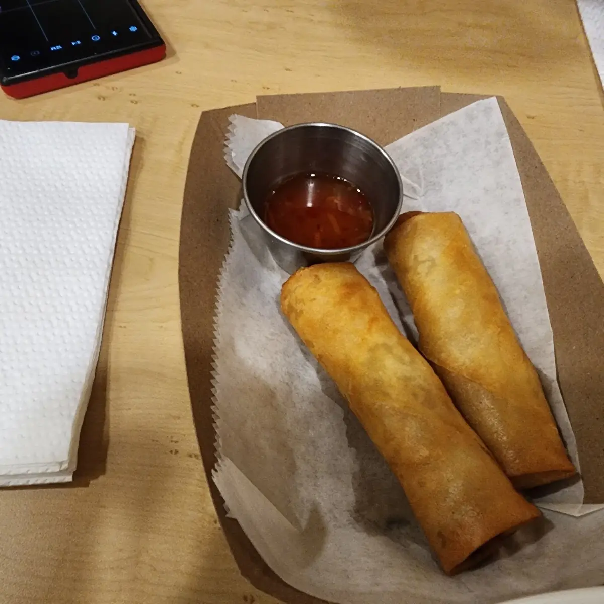 Fried Chicken Egg Rolls