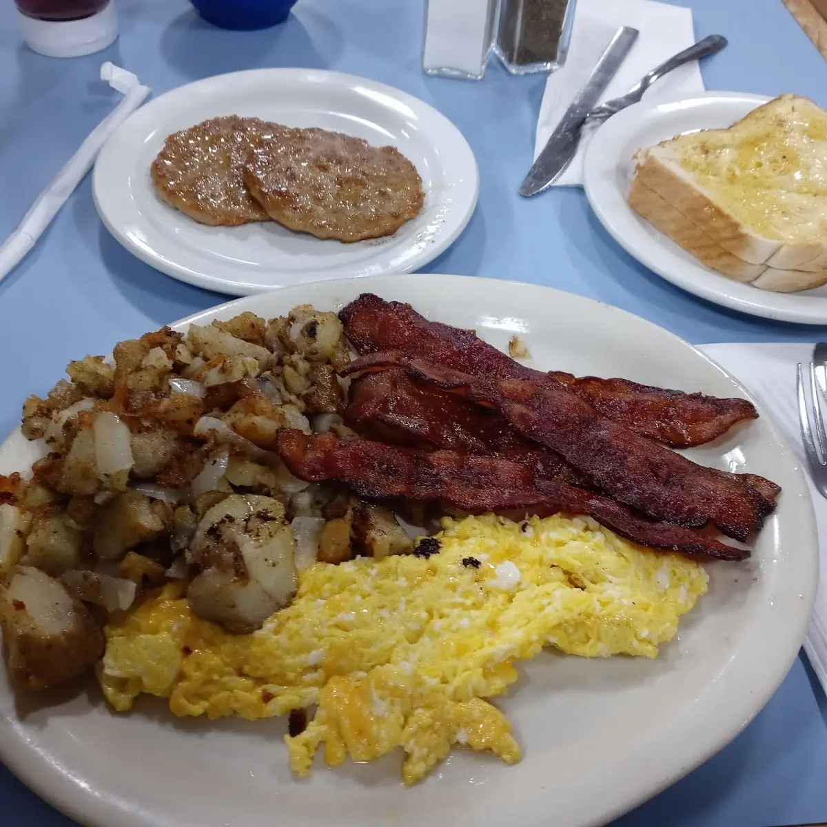 Ham Steak & Eggs