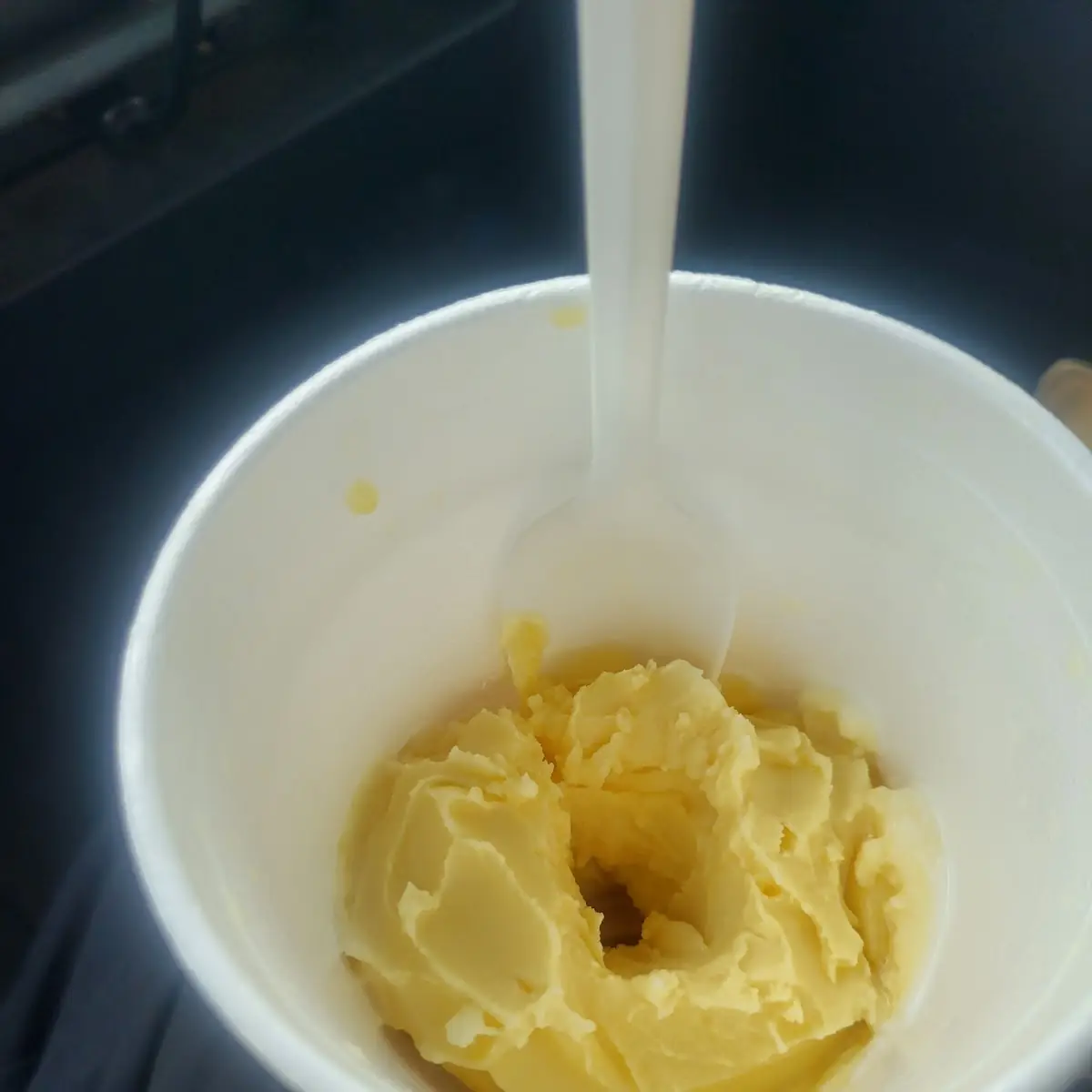 Vanilla Ice Cream Cup