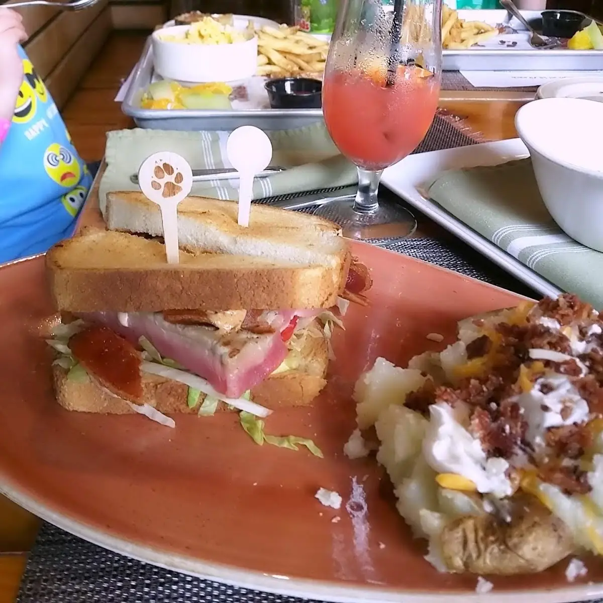 Ahi Tuna blt