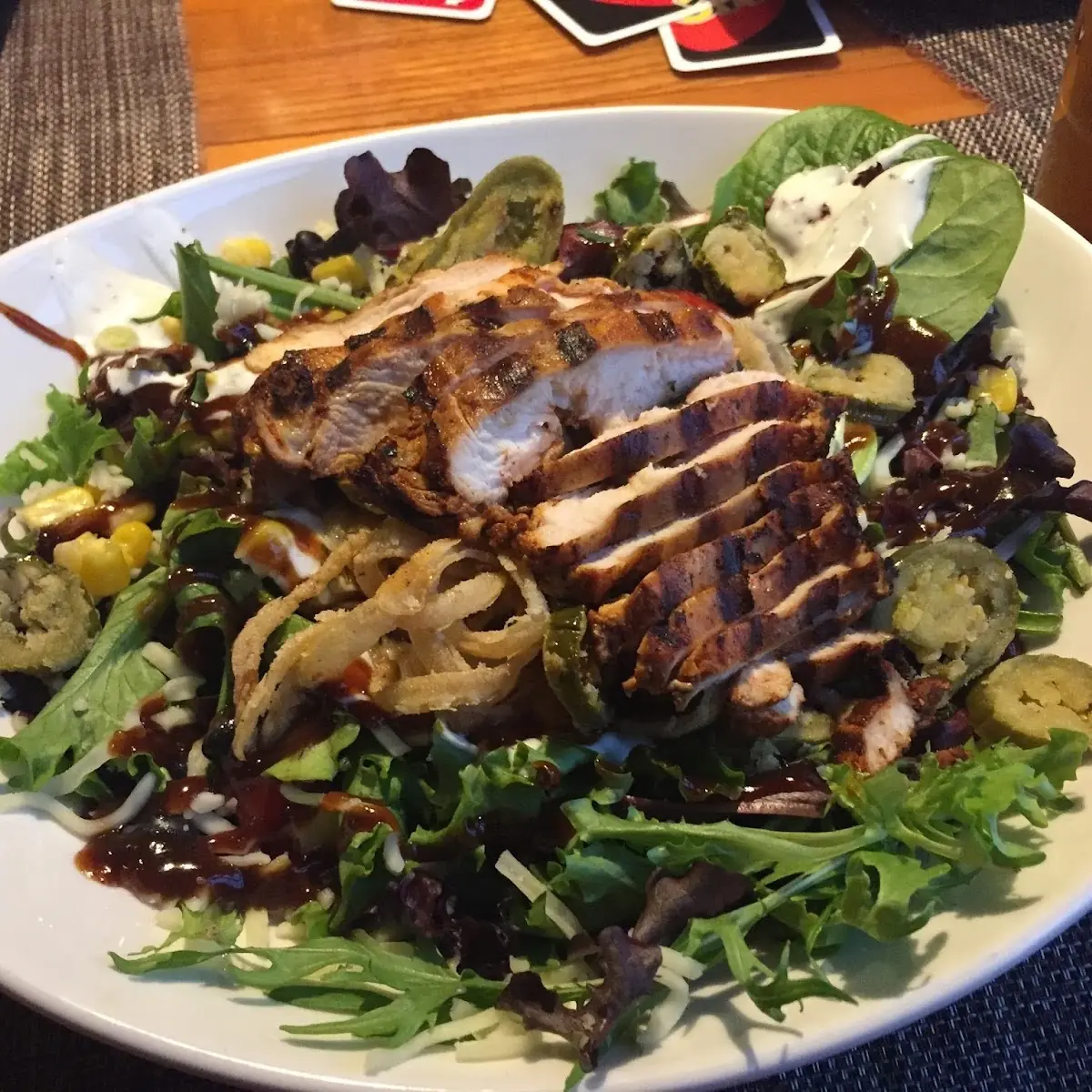 Chopped Barbeque Chicken Salad