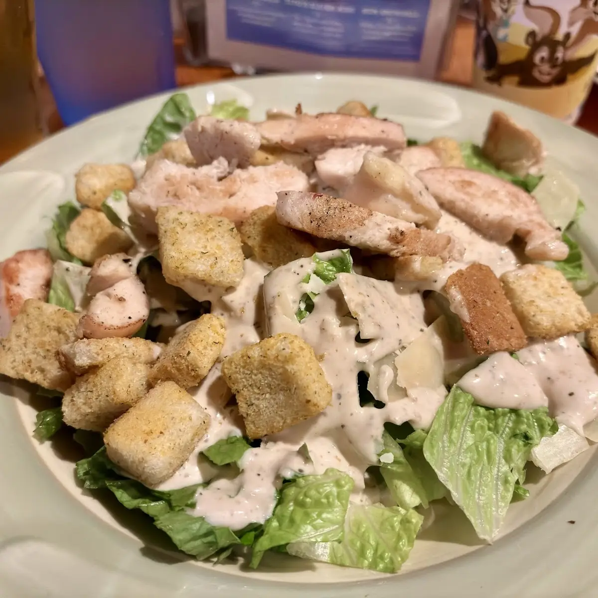 Grilled Chicken Caesar Salad