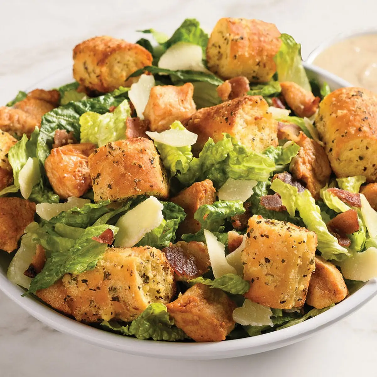 Chicken Bacon Caesar Salad