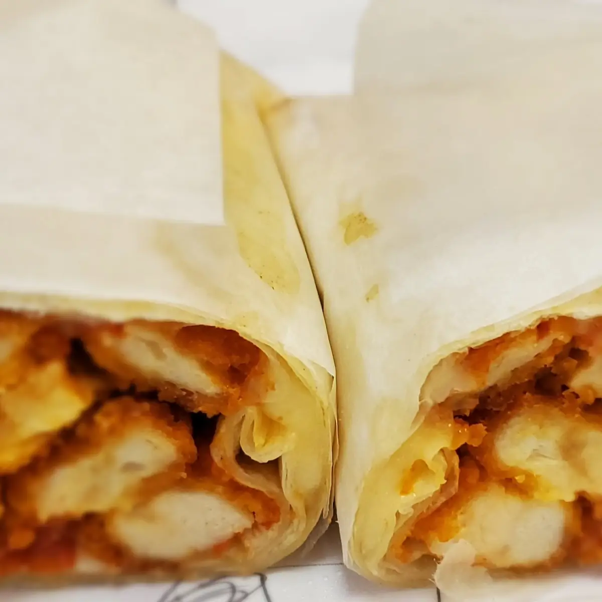 Chicken Parm Wrap-Excellent