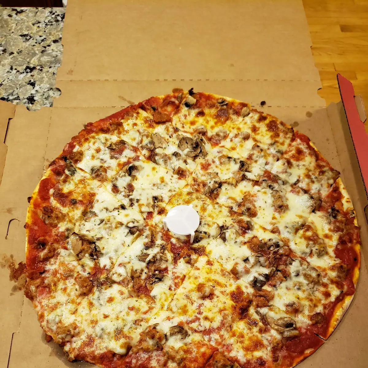 16 Inch Thin Crust Pizza