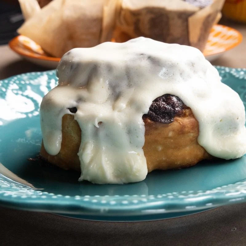 Cinnamon Roll with Cream Cheese Icing