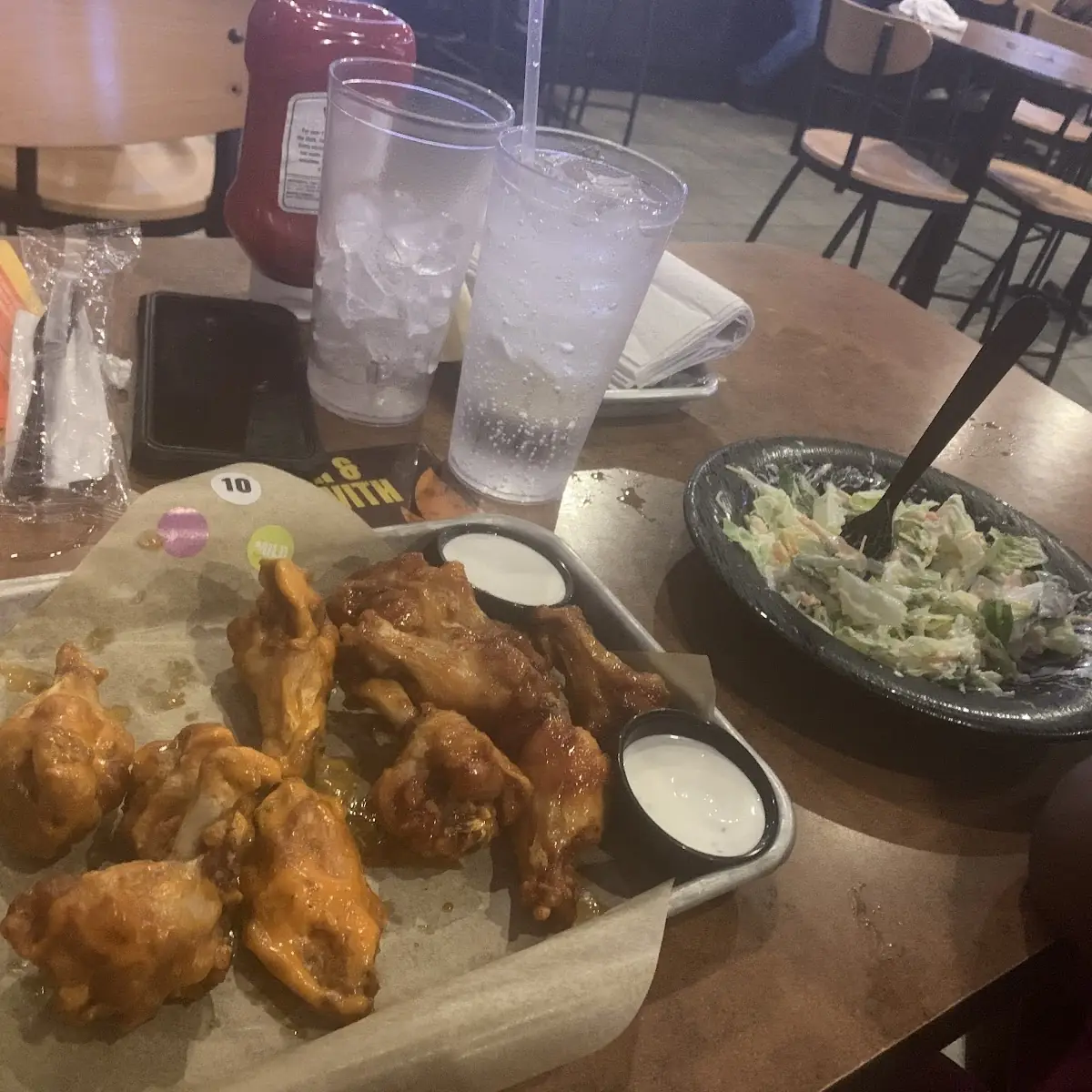 Asian Zing Wings Combo and Buffalo Wings