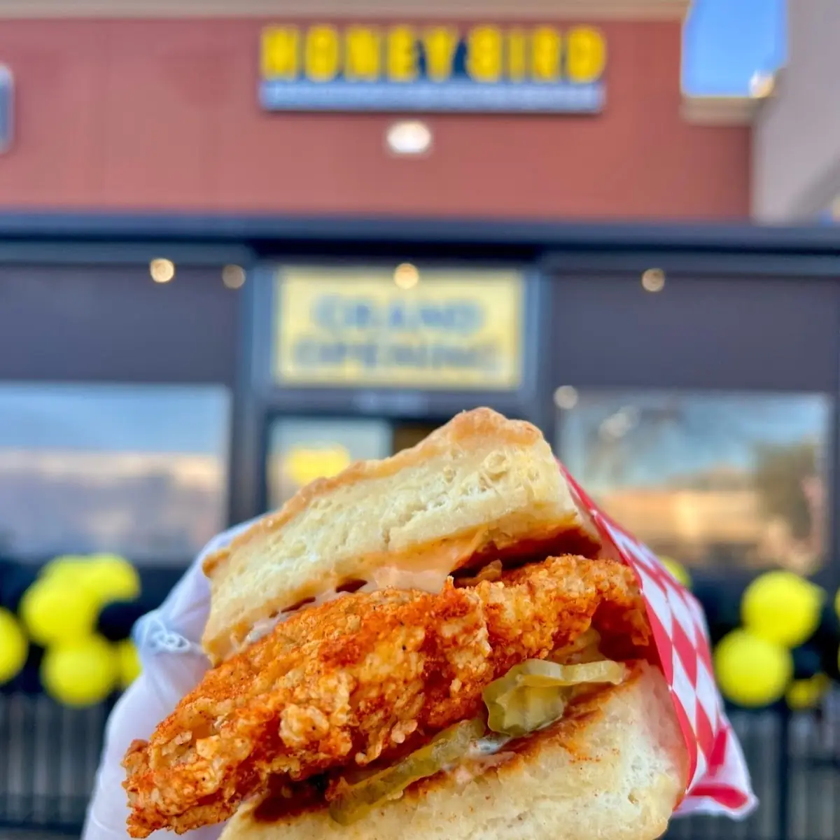 Nashville Chicken Biscuit