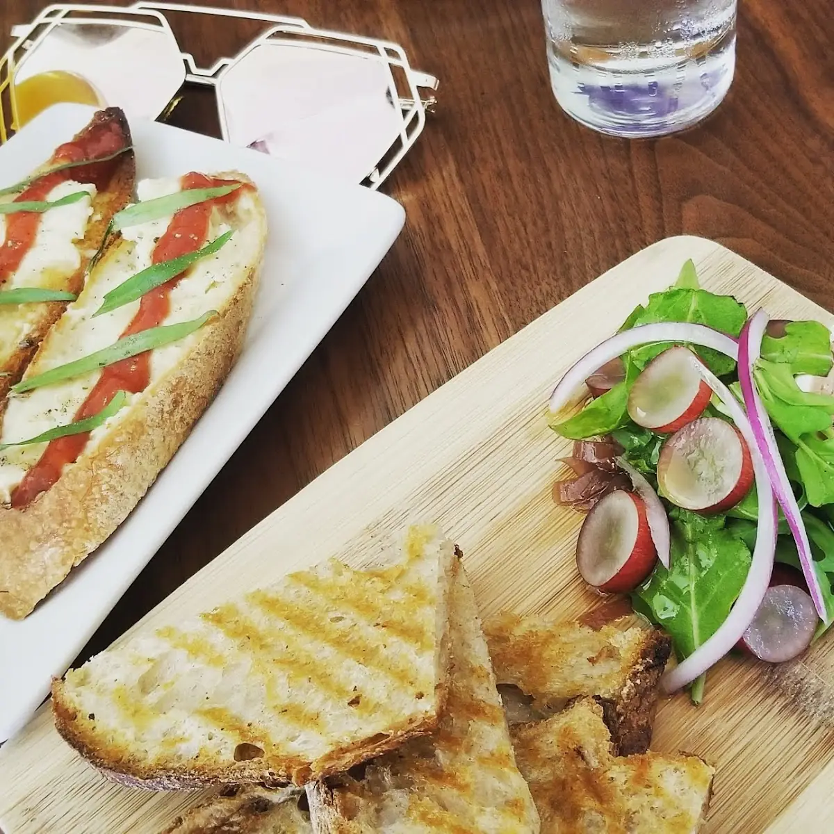 D'Affinois Bruschetta and Chicken Liver Mousse