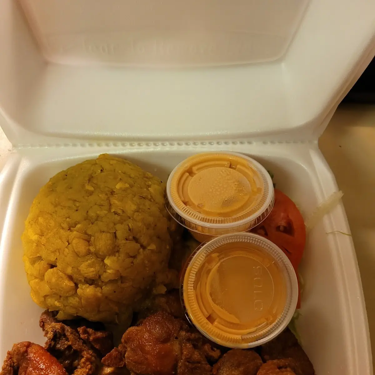 Mofongo Con Carne Frita D Cerdo