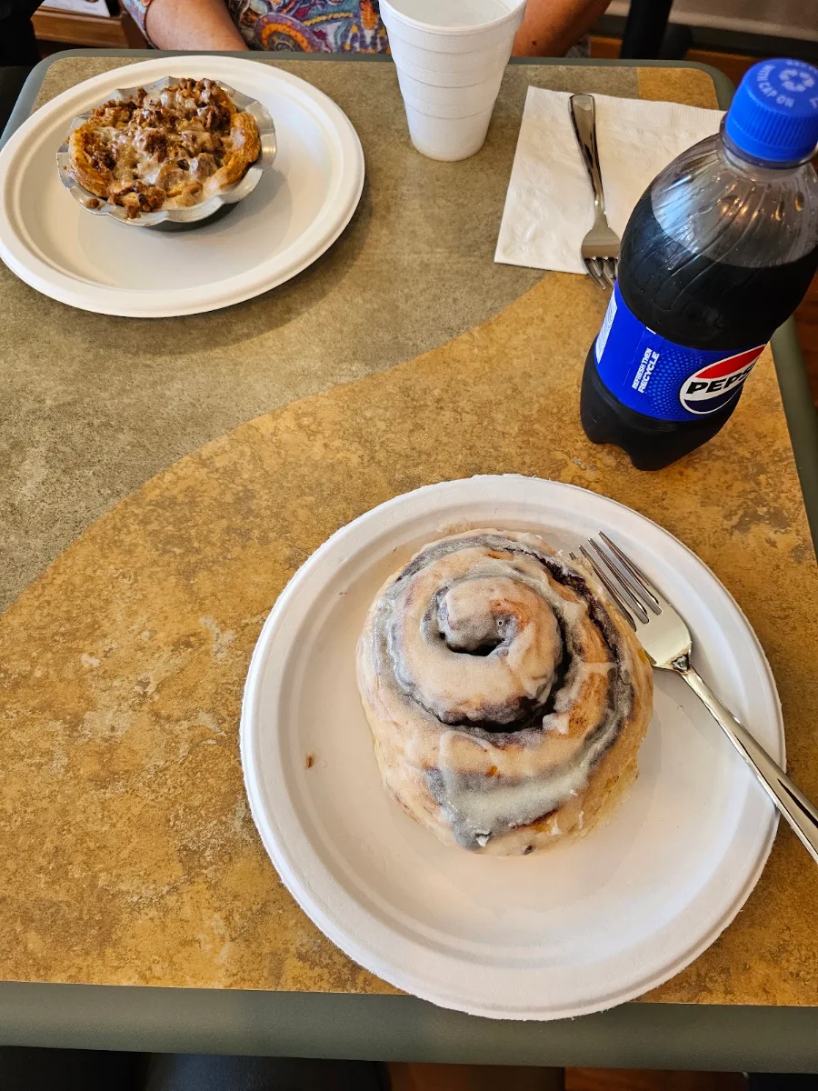Sweet Cinnamon Roll with Icing