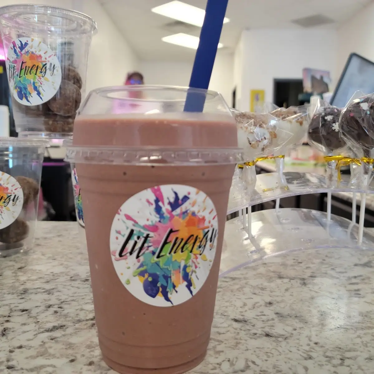 Red Velvet Cake Shake and Lemon Pie Shake