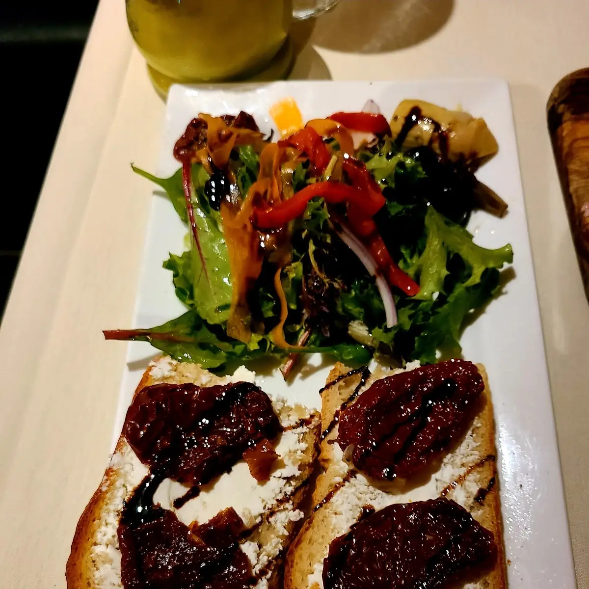 Goat Cheese Bruschetta