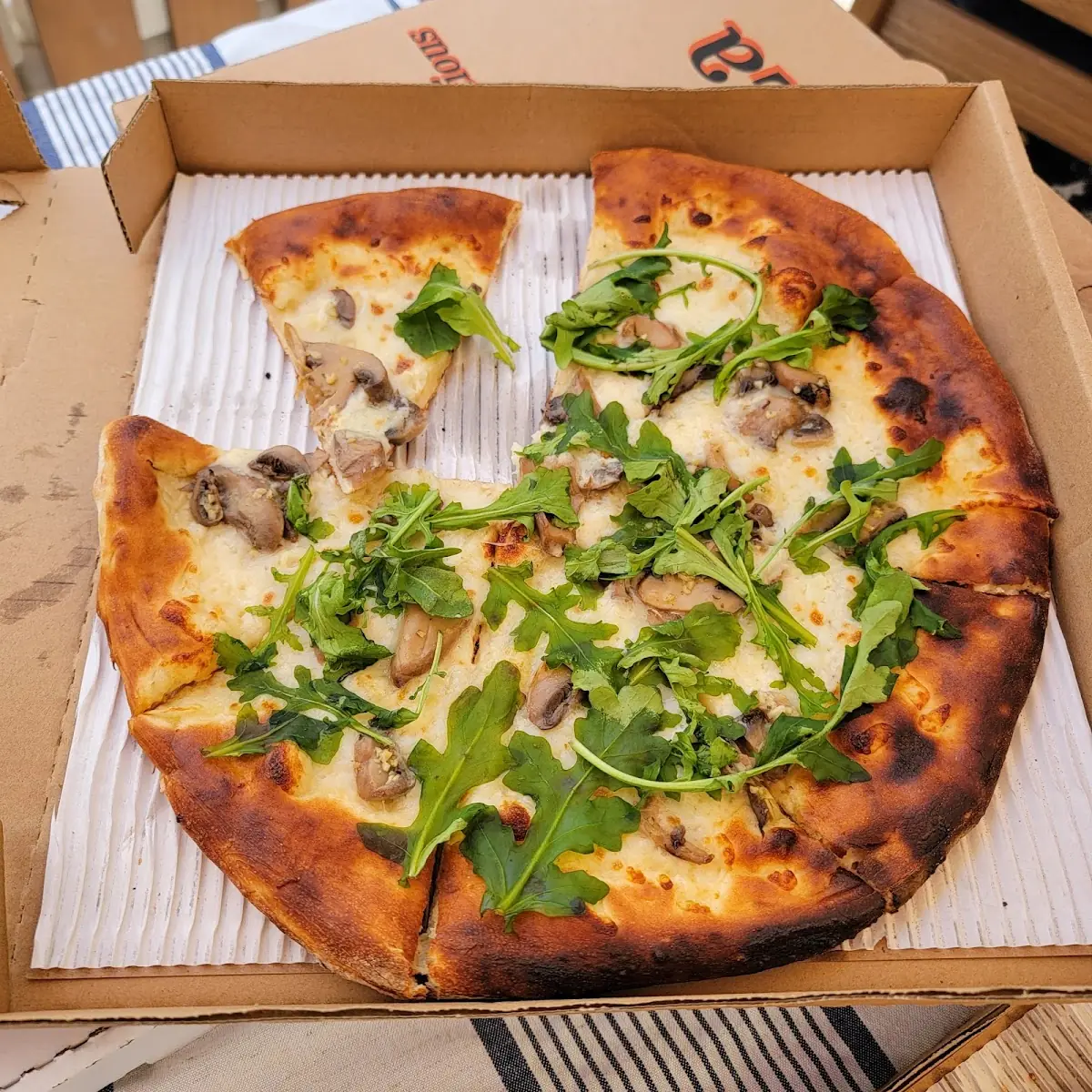 Mushroom Pizza