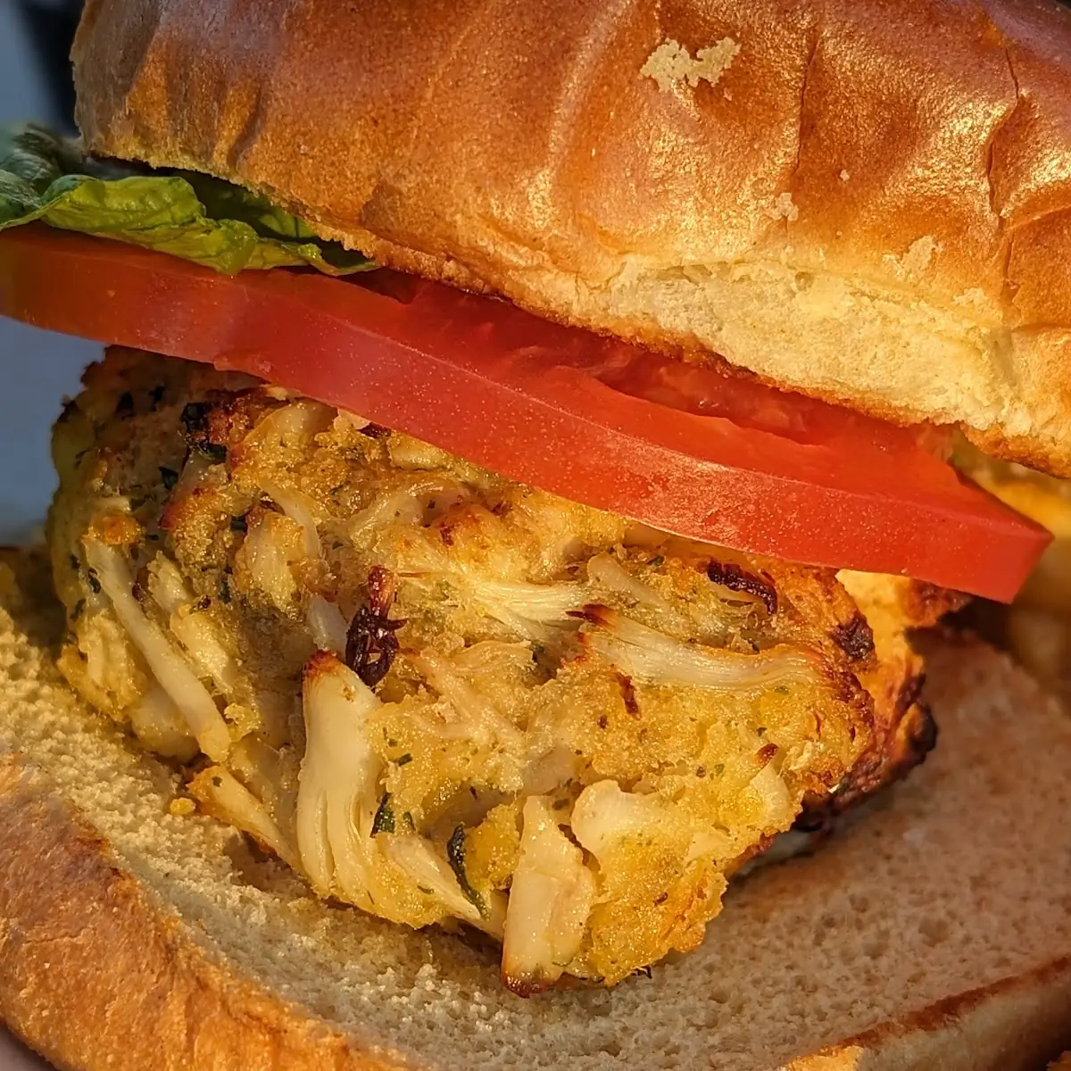 Crab Cake Sandwich